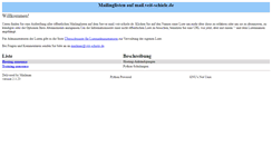 Desktop Screenshot of mail.veit-schiele.de