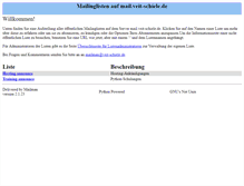 Tablet Screenshot of mail.veit-schiele.de